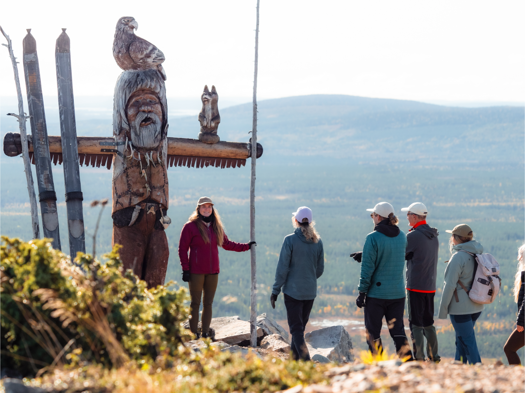 Huttu-Ukon taidereitti Pyhän hiihtokeskus