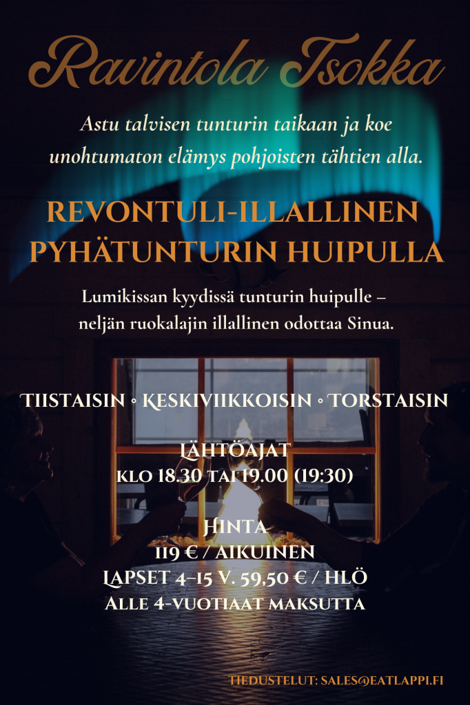 Tsokka revontuli-illallinen