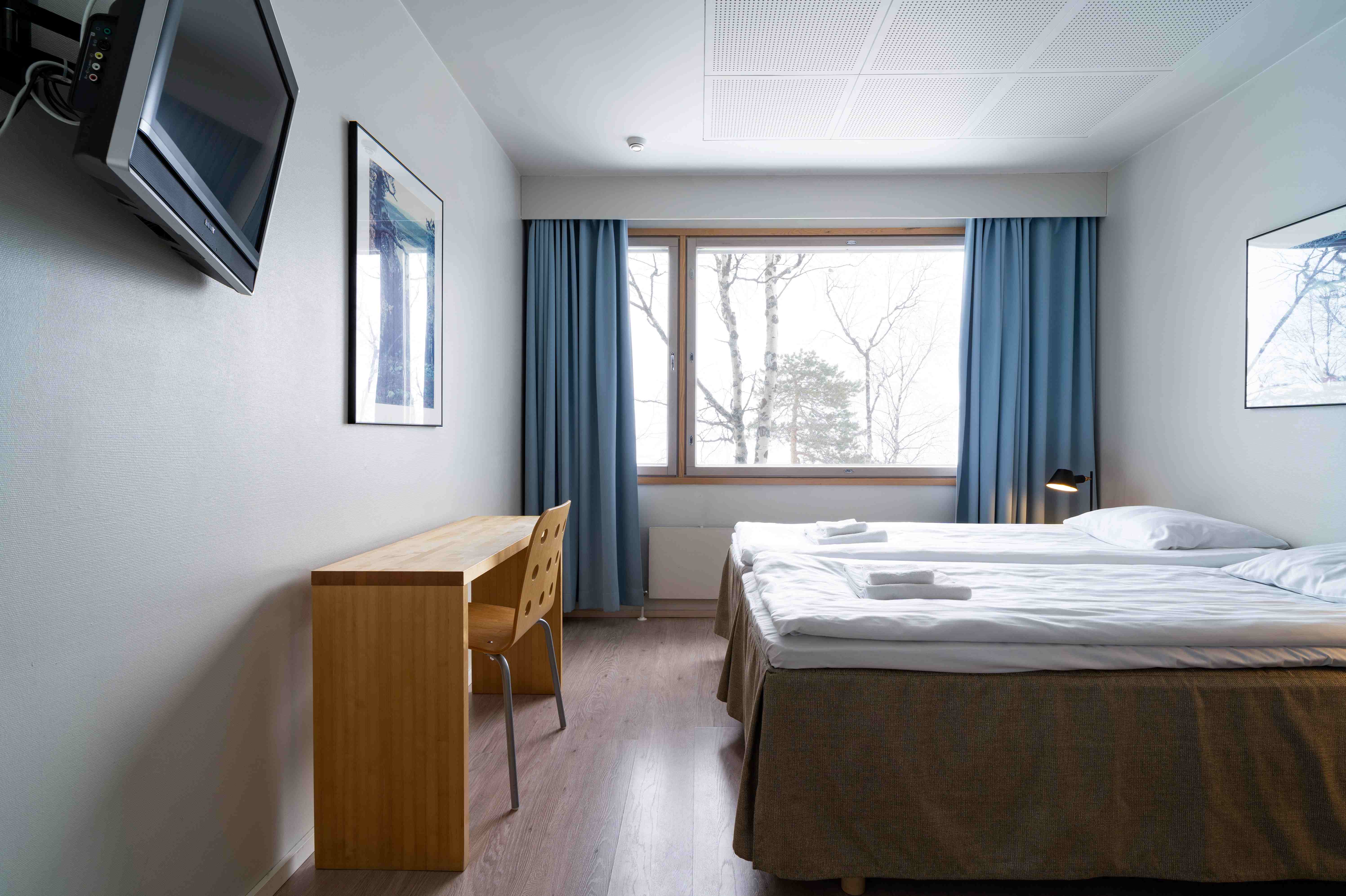 hotelli-pyh-tunturi-panorama-makuuhuone