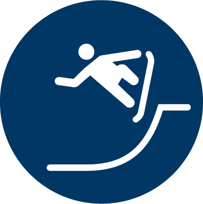 Snowboarder symbol 