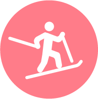 Symbol ski touring