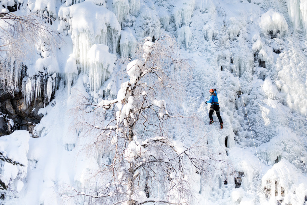 Premium Ice Climbing in Pyhä