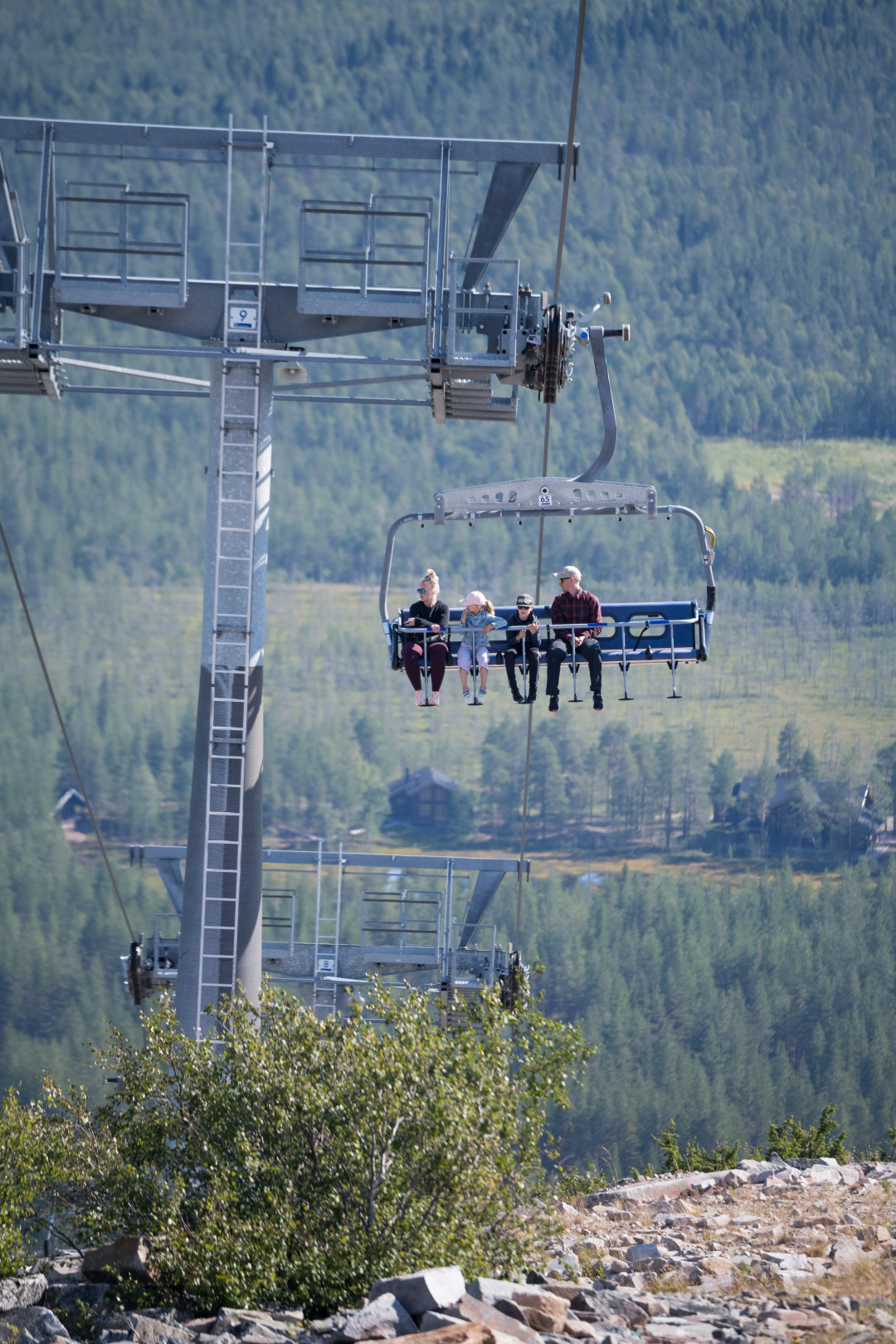 Pyhä scenic lift Lapland