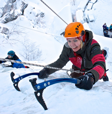 Try Ice Climbing in Pyhä