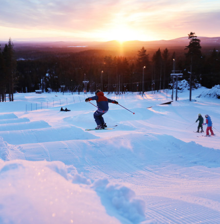 Pyhä Ski Resort Family slopes