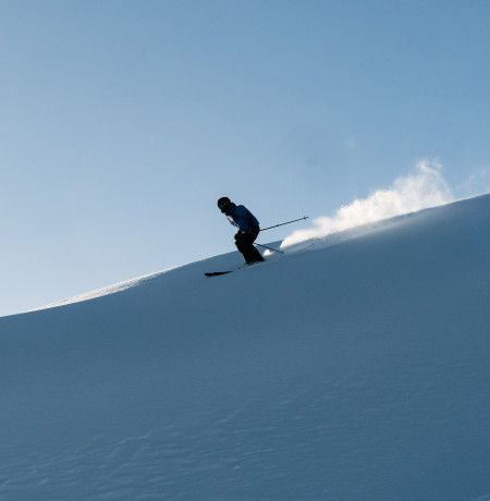Skier at Pyhä Ski Resort