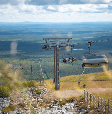 Maisemahissi, scenic lift, Pyhä, Lappi 