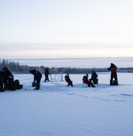 Pyhä Safaris Guided Ice Fishing