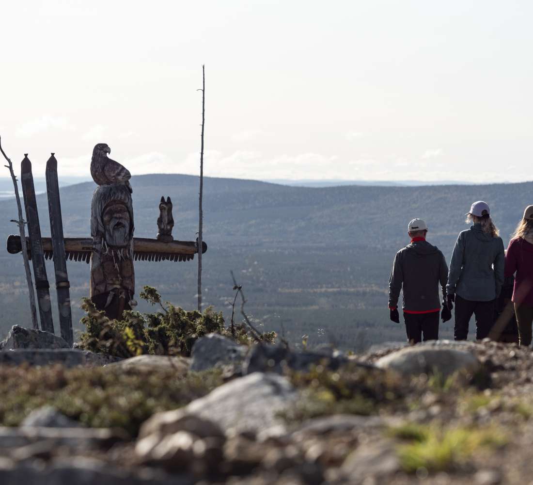 Huttu-ukko art route lapland