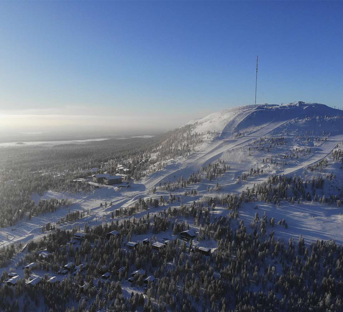 Pyha ski resort lapland finland 