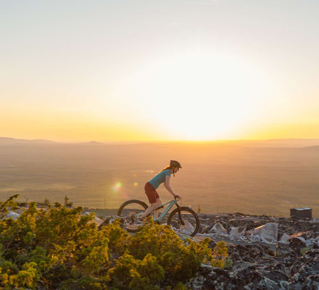 Pyhä Flow biking