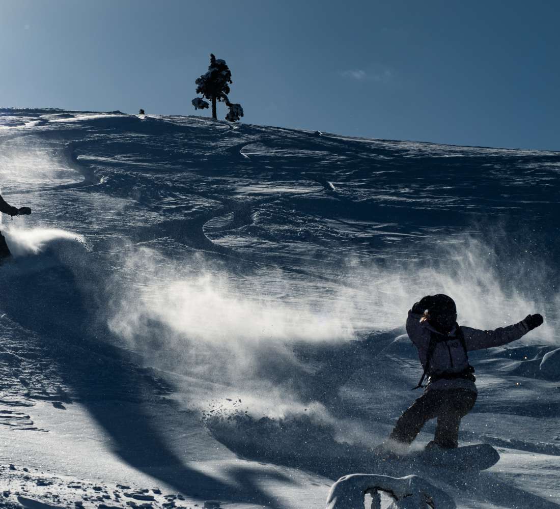 Pyhä backcountry riding