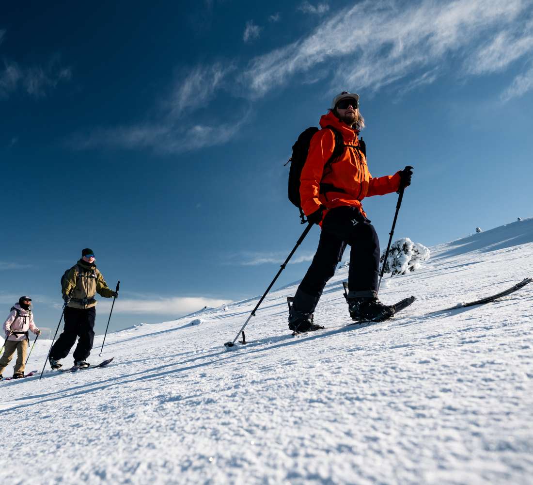 Ski touring at Pyhä backcountry 