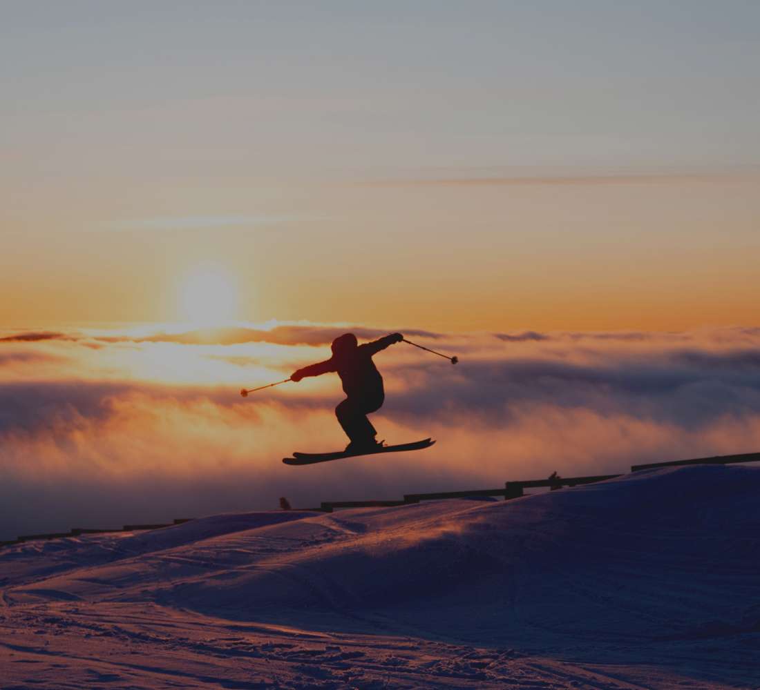 Skier at Pyhä Ski Resort