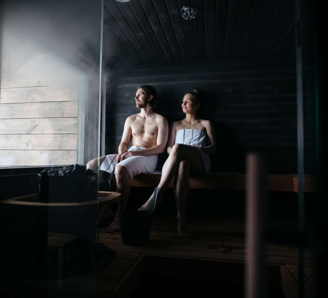 Sauna at Finnish Lapland Pyhä