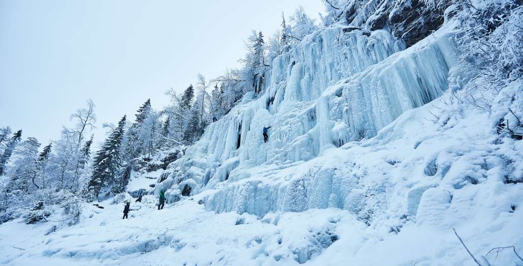 Ice Climbing Day in Korouoma Posio