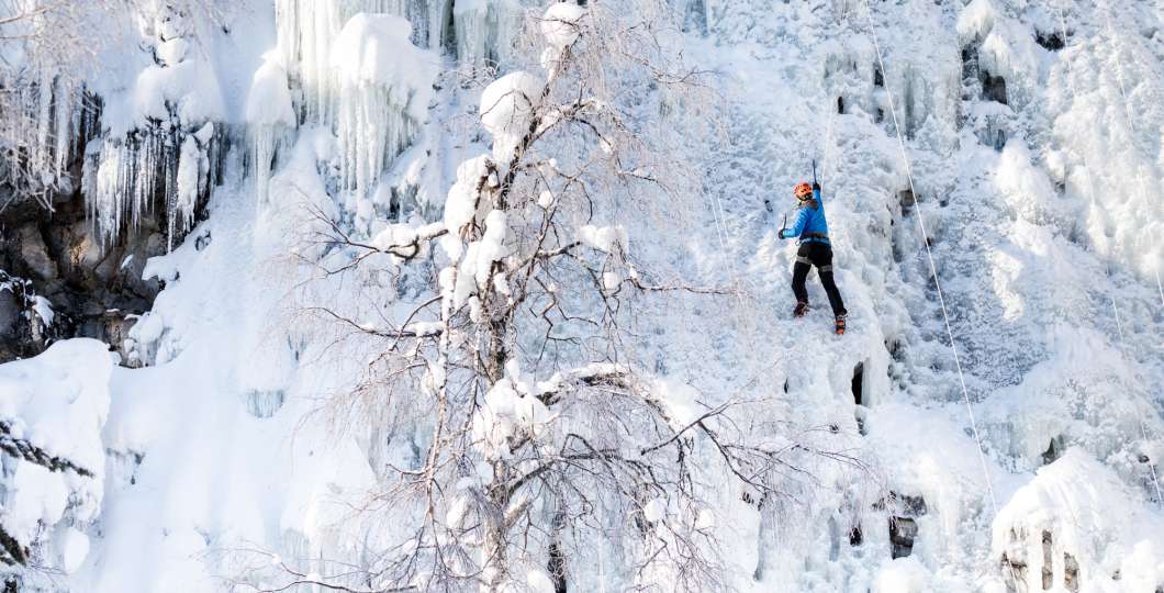 Premium Ice Climbing in Pyhä