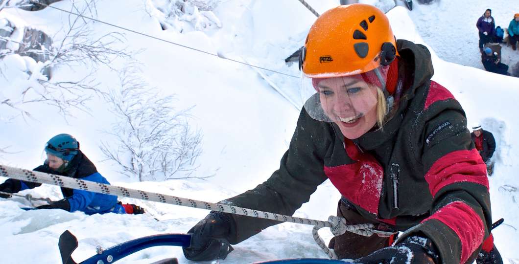 Try Ice Climbing in Pyhä