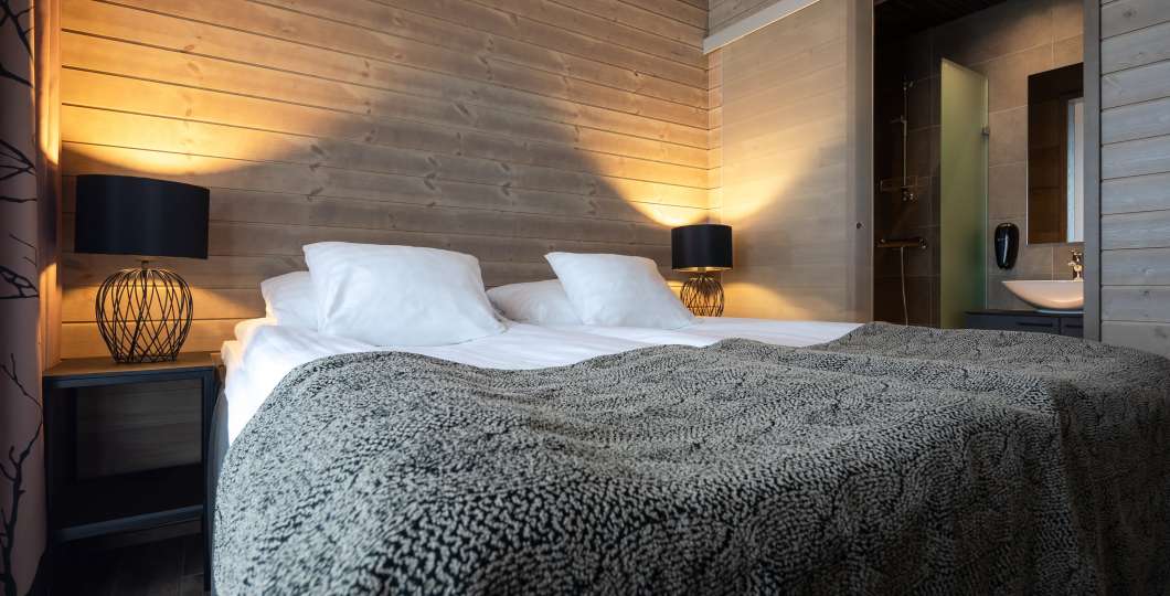 Kultakero Ski-Inn Pore89 makuuhuone 2