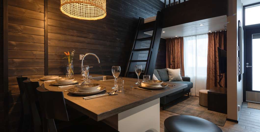 Kultakero Tokka33 Ski-Inn ruokailutila