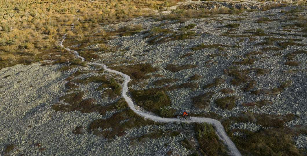 Pyhä Lapland Finland biking