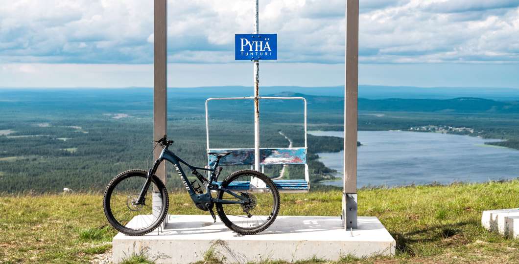 Pyhälle avataan uusi alamäkipyöräreitti heinäkuussa 2024