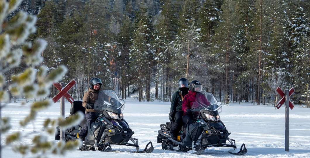 Experience Pyhä Husky eSled Safari 5 km