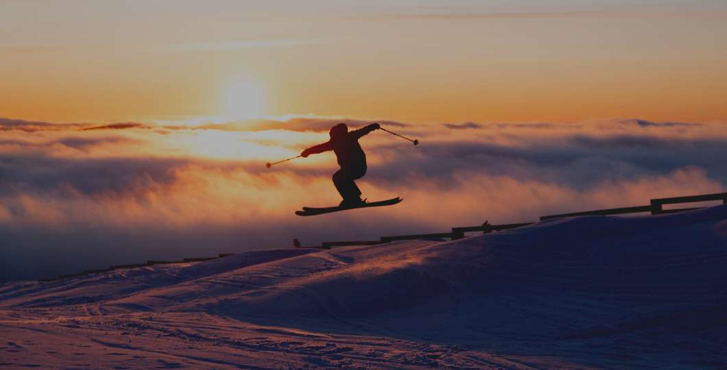 Skier at Pyhä Ski Resort