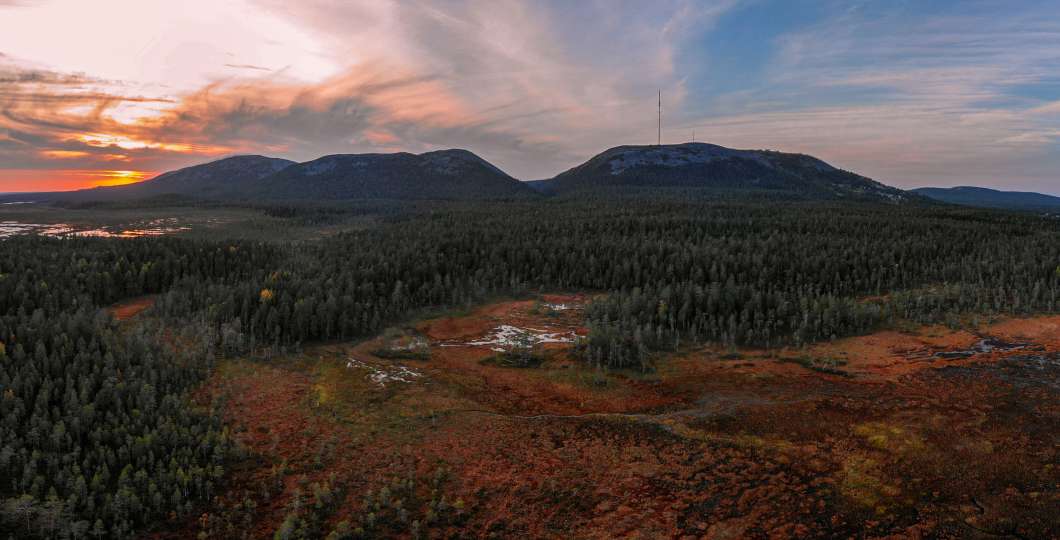 Ruska in Finnish Lapland, Pyhä